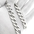 Image 8 of Solid Silver Gourmet Link Bracelet.