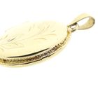 Image 6 of Vintage gold locket pendant | Floral design