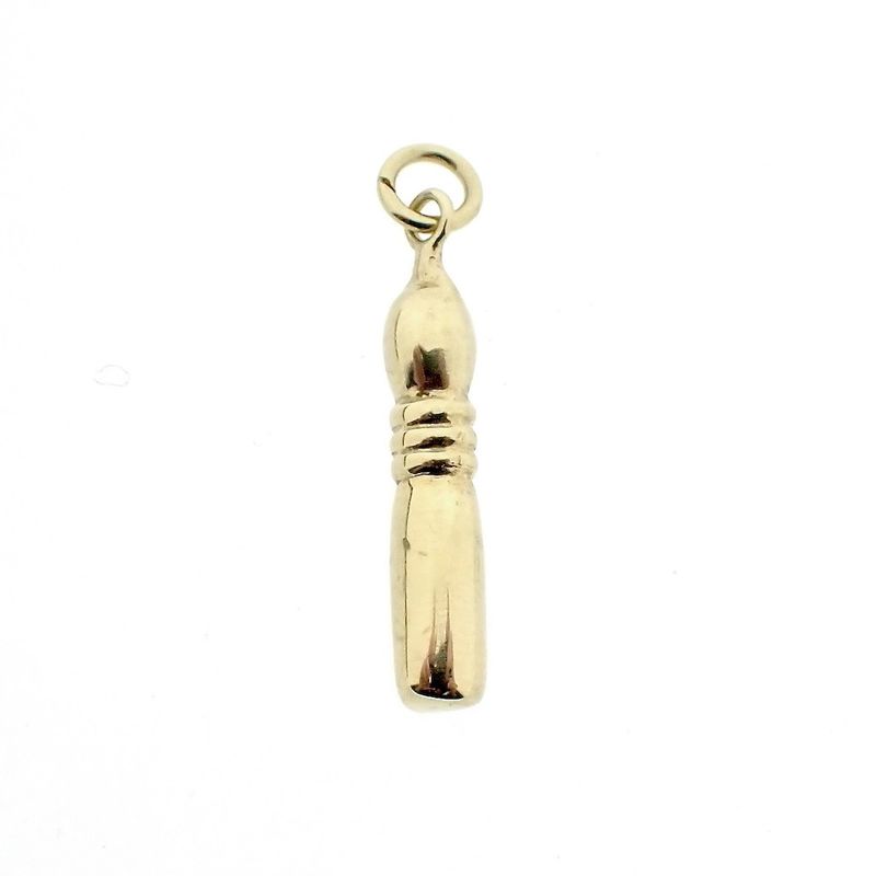 Image 1 of Gold pendant of a cone