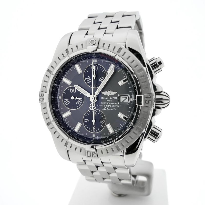 Image 6 of Breitling Chronomat Evolution A13356; Chronograph men's watch in full set