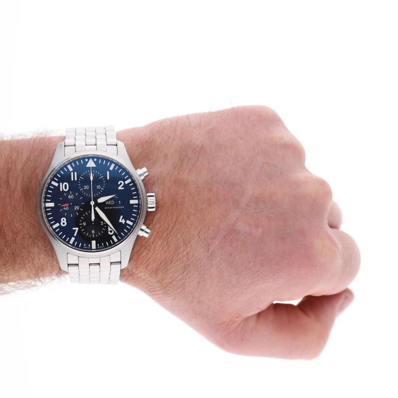 Image 16 of IWC Pilot's Watch Chronograph 43mm IW377710; Automatic Men's Watch