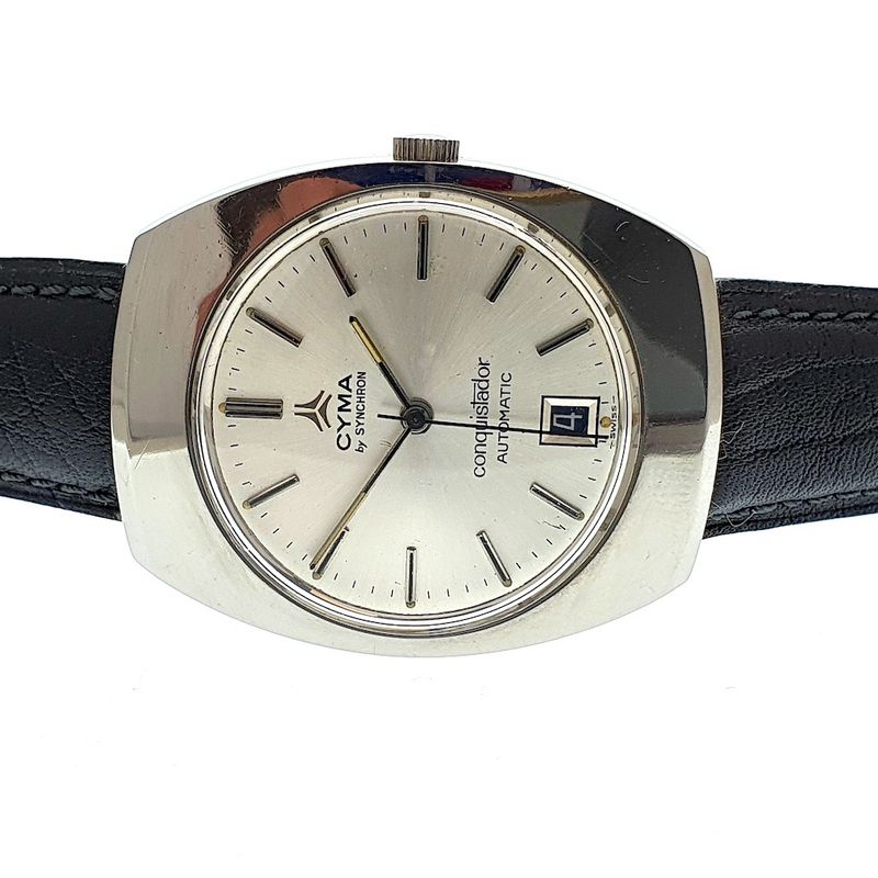 Image 8 of Cyma Conquistador Automatic; Vintage men's watch
