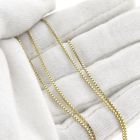 Image 7 of Gold long Venetian link necklace | 61 cm