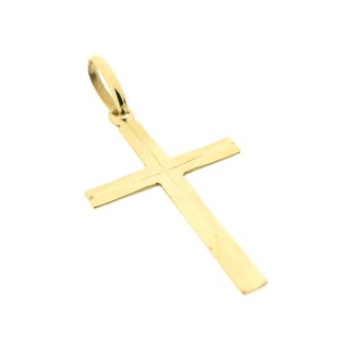 Gold pendant of a cross Image 2 of Gold pendant of a cross