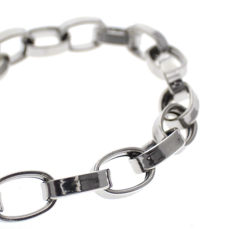 Image 3 of Silver jasseron link bracelet