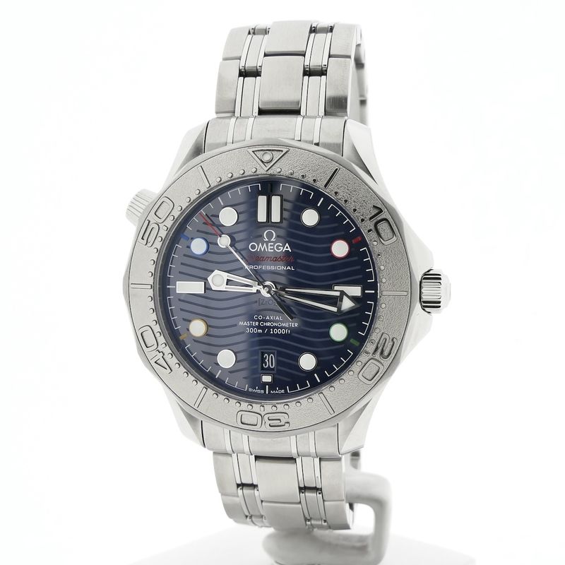 Image 1 of Omega Seamaster Diver 300M 'Beijing 2022' 522.30.42.20.03.001; Automatic diving watch