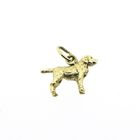 Image 1 of Gold pendant of a dog