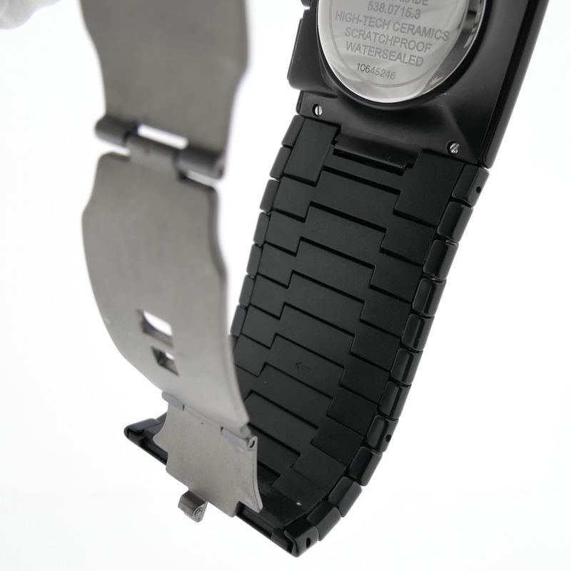 Image 16 of Rado Diastar Ceramica Chronograph 538.0715.3; High-Tech Ceramic men's watch