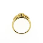 Image 5 of Gold ring with tourmaline and diamonds