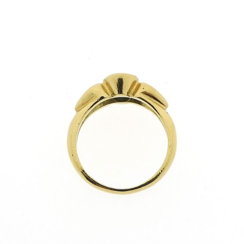 Image 5 of Gold ring with tourmaline and diamonds