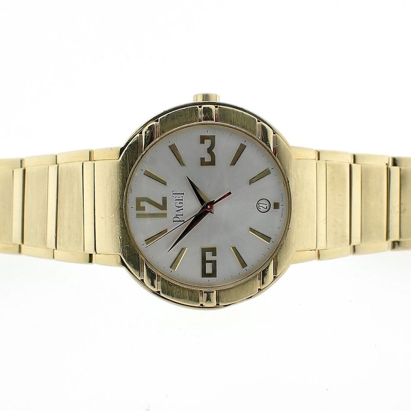 Image 4 of Piaget Polo Automatic; 18k gold men's watch