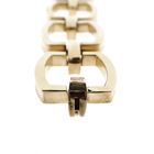 Image 5 of Gold wide link bracelet