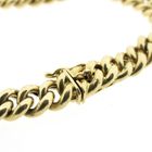 Image 3 of Gold gourmet link bracelet