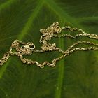 Image 2 of Gold anchor link chain | 75.5 cm