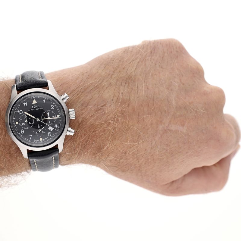 Image 16 of IWC Pilot Chronograph IW3741; Chronograph watch