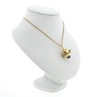 Image 5 of Gold pendant with mix of gemstones