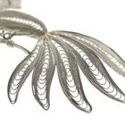 Image 7 of Vintage/antique bird brooch; filigree technique