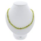 Image 1 of 9 carat peridot bead necklace
