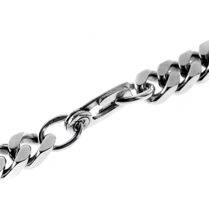 Image 9 of Silver robust gourmet link chain