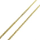 Image 6 of Gold square foxtail link chain