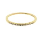 Image 3 of Gold ring/sliding ring with diamond | 0.085 ct.