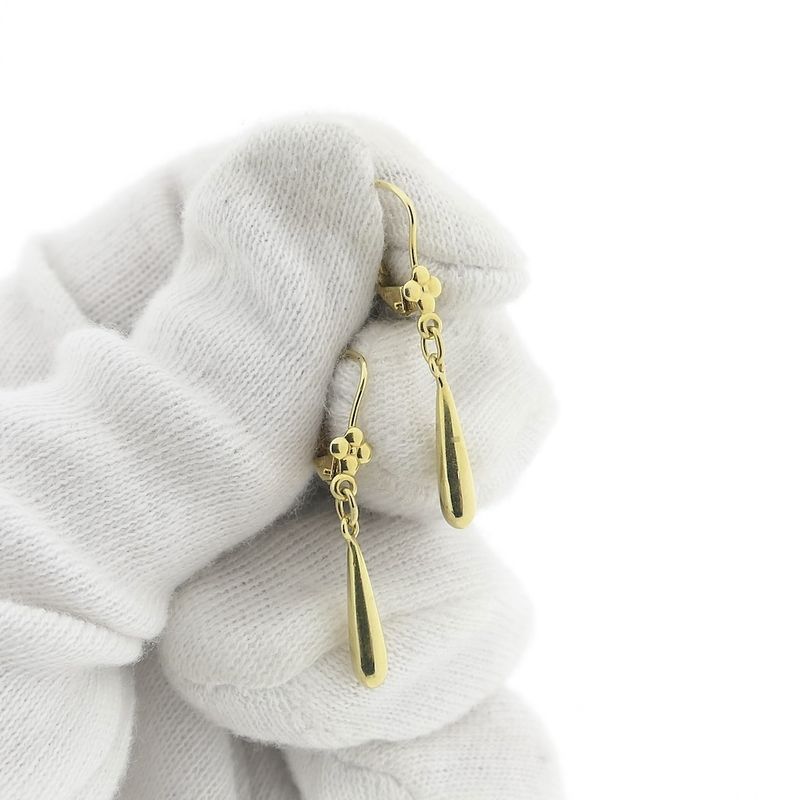Image 7 of Gold drop earrings