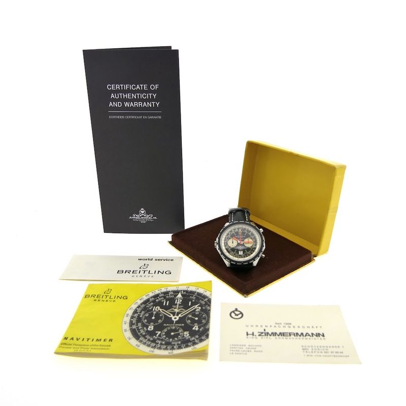 Image 4 of Breitling Navitimer 1806 'Morgan Drivers'; Automatic vintage men's watch