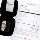 Image 20 of Cartier Santos Carree Automatic 2961; 18k. Gold/steel watch