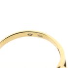 Image 4 of Golden solitaire ring with diamond; 0.09 ct.