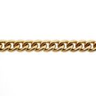 Image 5 of Gold gourmet link chain | 50.5 cm