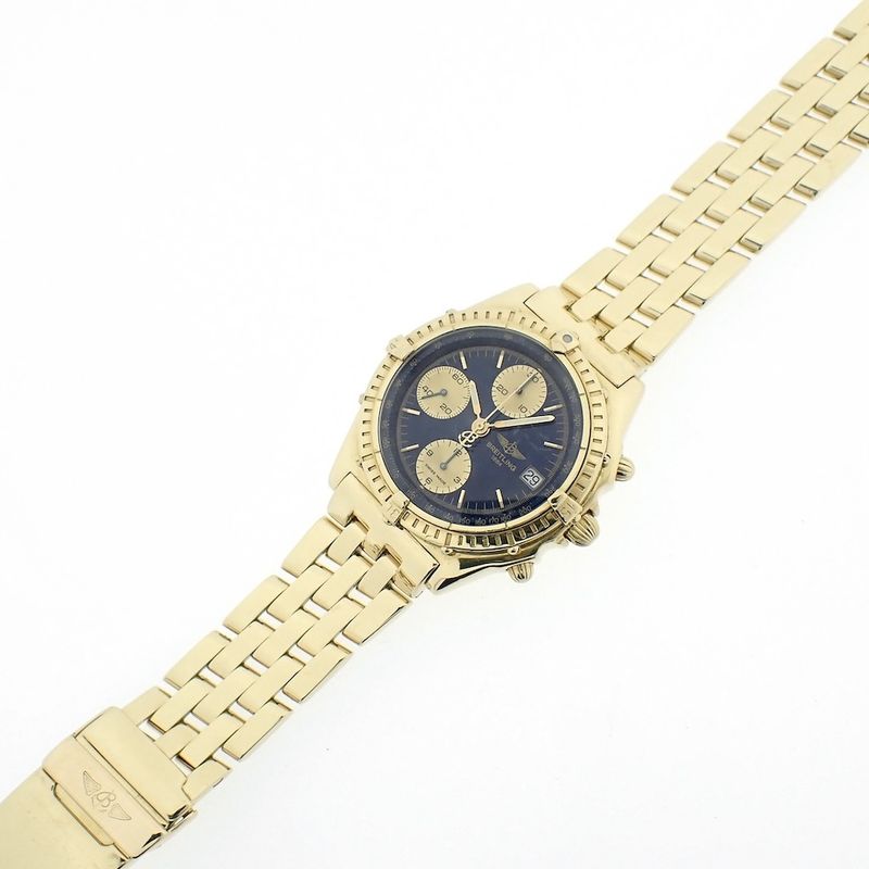 Image 7 of Breitling Chronomat; Exclusive 18k gold watch