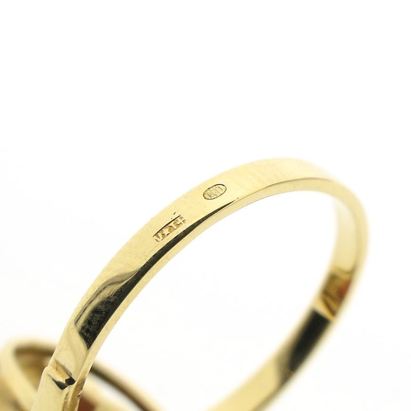 Image 6 of Vintage gold ring with carnelian