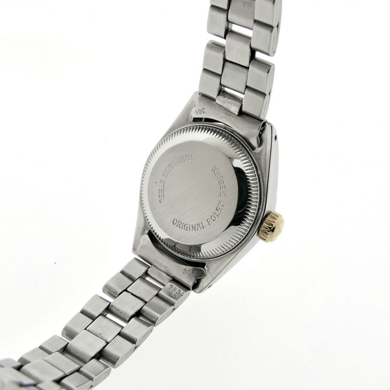 Image 14 of Rolex Datejust 26mm 69173; 18k gold/steel women's watch