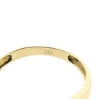 Afbeelding 8 van 8 karaat vintage solitair ring met granaat