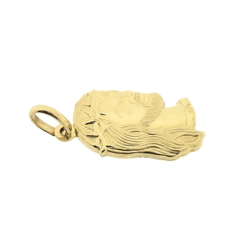Image 9 of Gold pendant with the face of Jesus