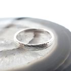 Image 7 of Silver ring with facets