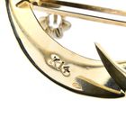 Image 10 of Two-tone fantasy brooch with diamond | 0.05 ct.