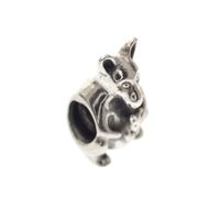 Pandora charm; Silver; Kangaroo