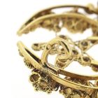 Image 6 of Vintage gold brooch with Zeeland buttons