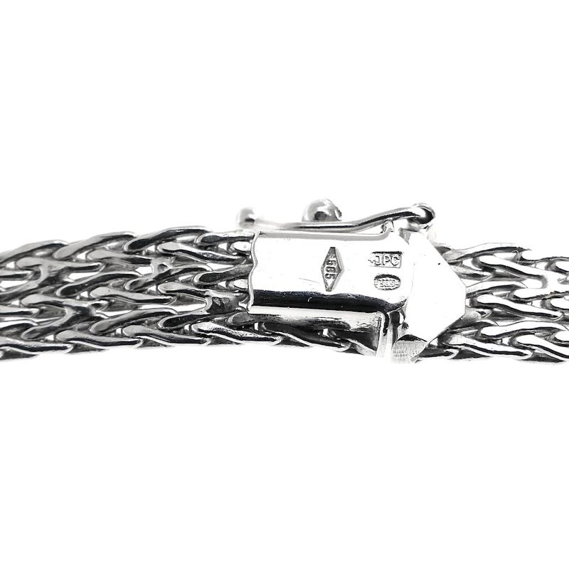 Image 7 of White gold fantasy link chain.