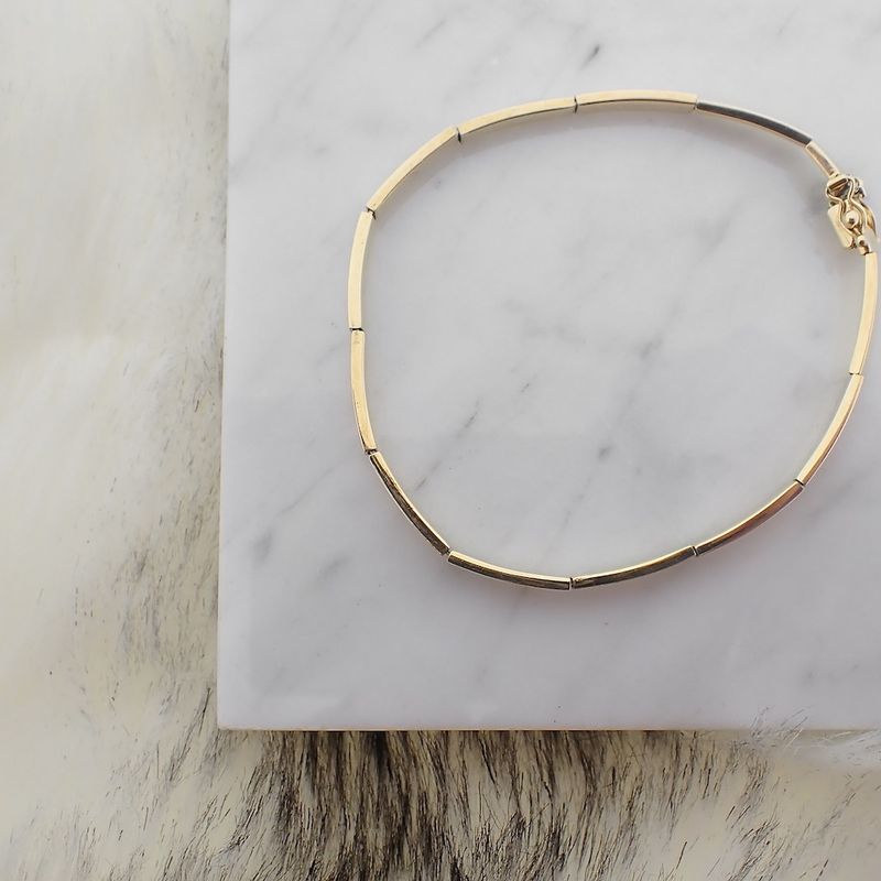 Image 6 of Golden fantasy link bracelet | 20 cm