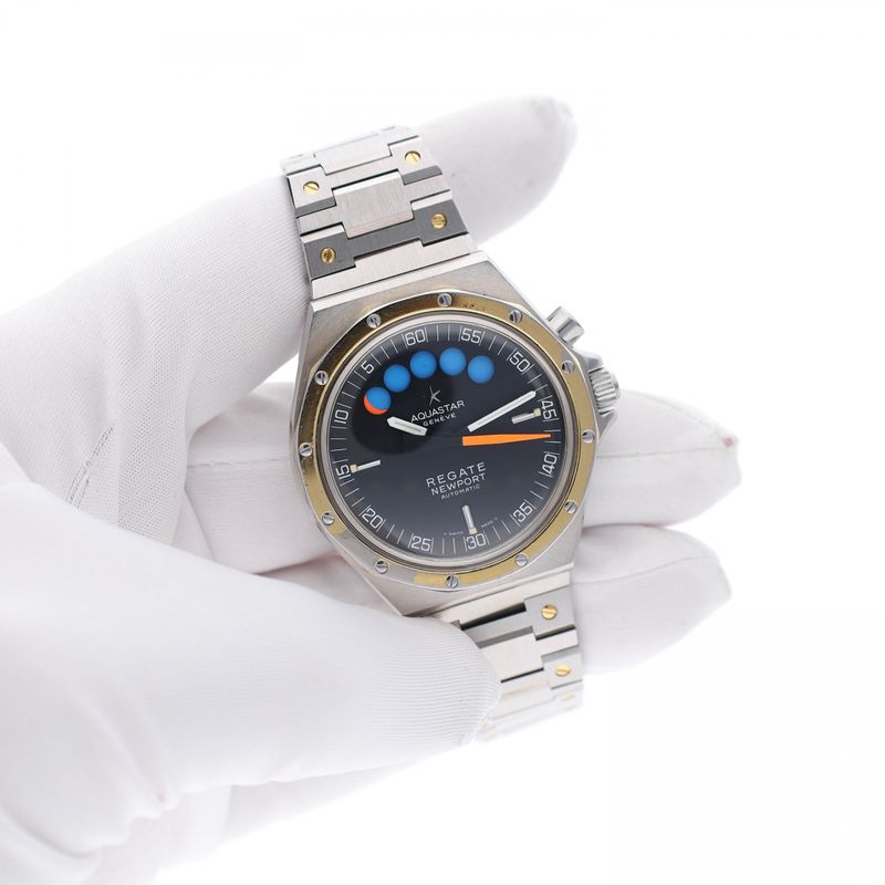 Image 12 of Aquastar Genève Regate Newport Ref. 300-1144 Regatta Timer