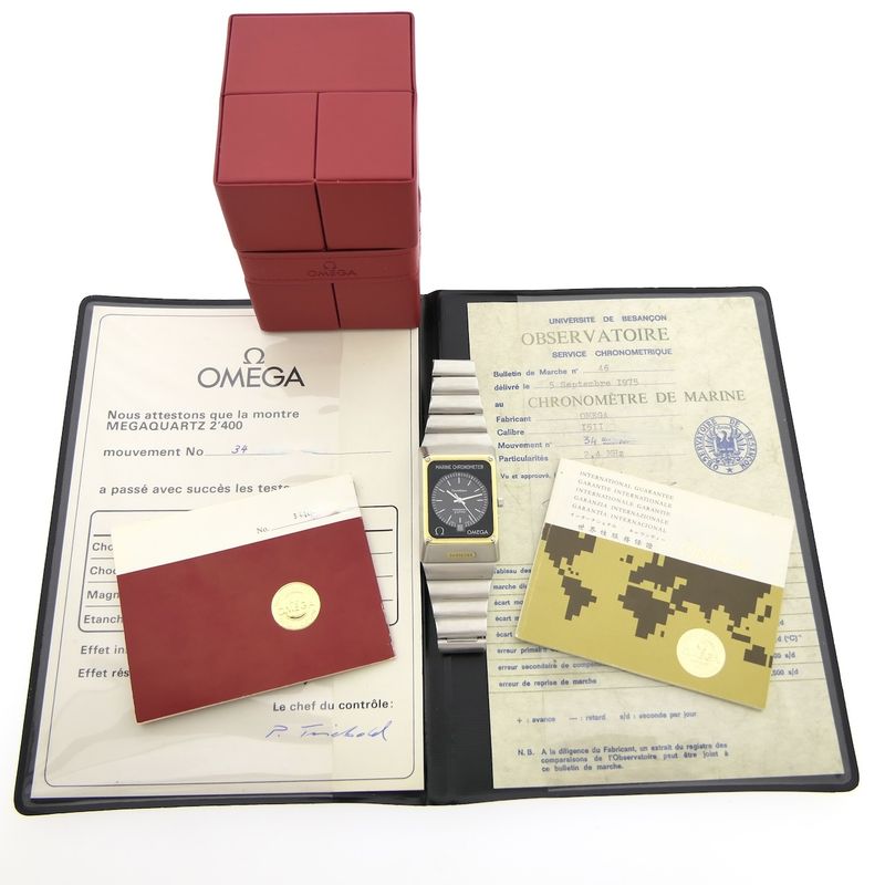 Image 19 of Omega Constellation Megaquartz f2.4Mhz ST398.0836; Vintage men's watch