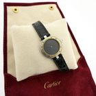 Image 4 of Cartier Santos Vendome 8191; 18k. Gold/steel ladies watch