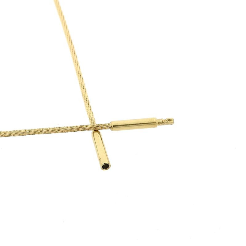Image 5 of 14 Karat Cable Chain Necklace; 45.5 cm