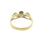 Image 5 of Vintage gold ring with diamonds; 0.09 ct.