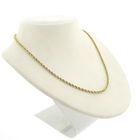 Image 3 of Gold twisted necklace | 43 cm