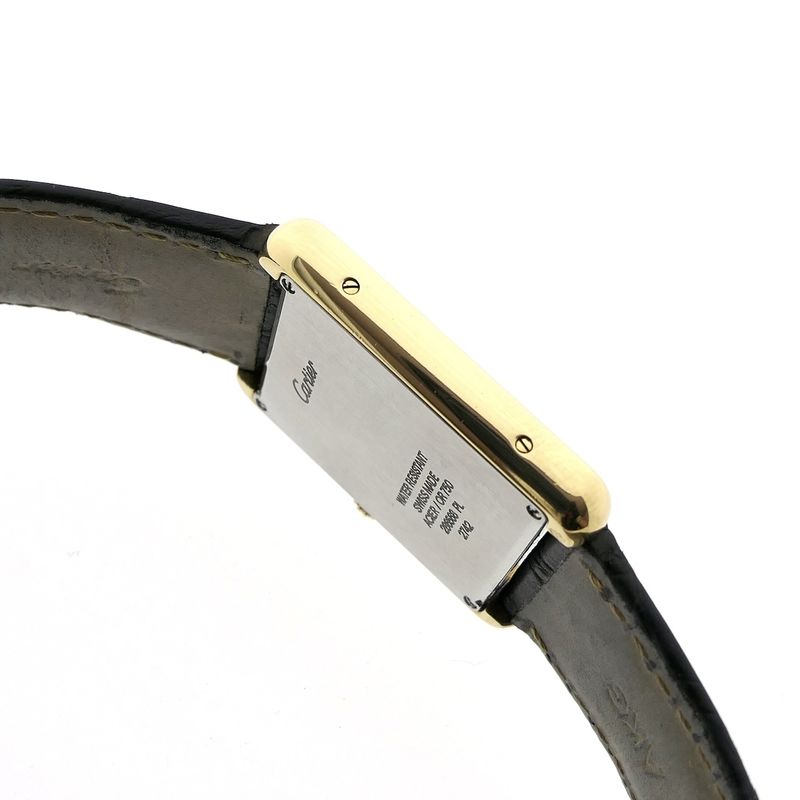 Image 12 of Cartier Tank Solo 'Large'; 18k gold watch