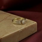 Image 2 of Gold ring with zirconia