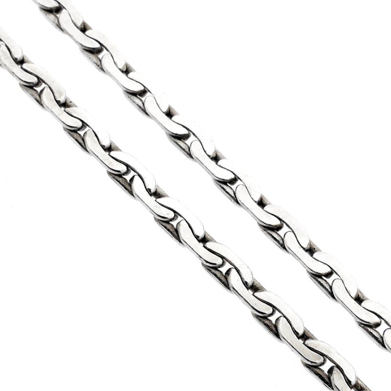 Image 3 of Silver Fantasy Link Necklace